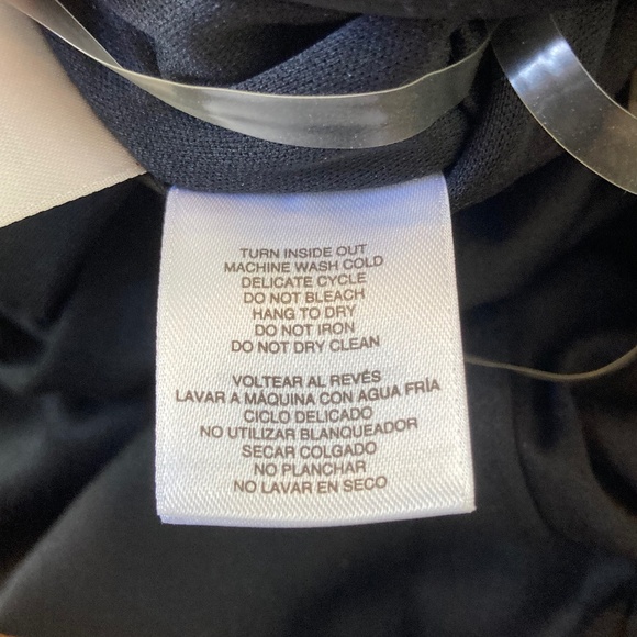 Anne Klein Metallic Side Ruched Midi Dress Sleeveless Women's 10 Holiday Classic - Picture 9 of 9